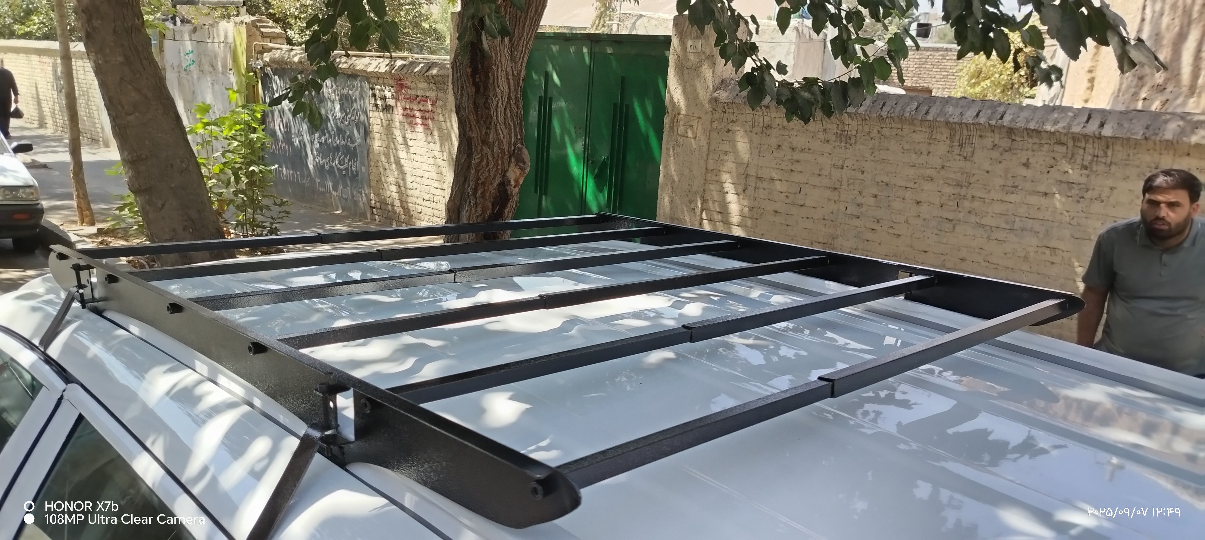 باربند سواری ورق cnc طرح آفرودی ۱۱